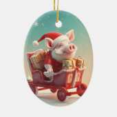 Dierenvriend cadeau, Boerderij liefhebber cadeau,  Keramisch Ornament (Achterkant)