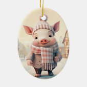 Dierenvriend cadeau, Boerderij liefhebber cadeau,  Keramisch Ornament (Achterkant)