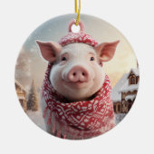 Dierenvriend cadeau, Boerderij liefhebber cadeau,  Keramisch Ornament (Voorkant)