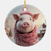 Dierenvriend cadeau, Boerderij liefhebber cadeau,  Keramisch Ornament (Achterkant)