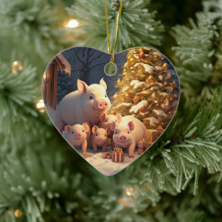 Dierenvriend cadeau, Boerderij liefhebber cadeau,  Keramisch Ornament