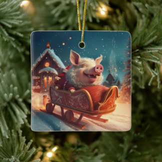 Dierenvriend cadeau, Boerderij liefhebber cadeau,  Keramisch Ornament