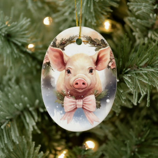 Dierenvriend cadeau, Boerderij liefhebber cadeau,  Keramisch Ornament