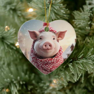 Dierenvriend cadeau, Boerderij liefhebber cadeau,  Keramisch Ornament