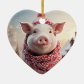 Dierenvriend cadeau, Boerderij liefhebber cadeau,  Keramisch Ornament (Voorkant)