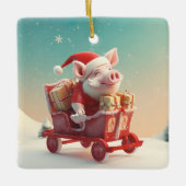 Dierenvriend cadeau, Boerderij liefhebber cadeau, Keramisch Ornament (Voorkant)