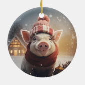 Dierenvriend cadeau, Boerderij liefhebber cadeau,  Keramisch Ornament (Achterkant)