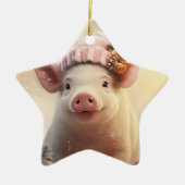 Dierenvriend cadeau, Boerderij liefhebber cadeau, Keramisch Ornament (Voorkant)