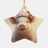 Dierenvriend cadeau, Boerderij liefhebber cadeau, Keramisch Ornament (Achterkant)