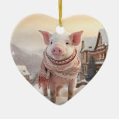 Dierenvriend cadeau, Boerderij liefhebber cadeau,  Keramisch Ornament (Voorkant)