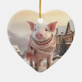 Dierenvriend cadeau, Boerderij liefhebber cadeau,  Keramisch Ornament (Achterkant)