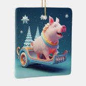 Dierenvriend cadeau, Boerderij liefhebber cadeau,  Keramisch Ornament (Rechts)