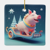 Dierenvriend cadeau, Boerderij liefhebber cadeau,  Keramisch Ornament (Achterkant)