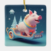 Dierenvriend cadeau, Boerderij liefhebber cadeau,  Keramisch Ornament (Voorkant)