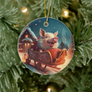 Dierenvriend cadeau, Boerderij liefhebber cadeau,  Keramisch Ornament