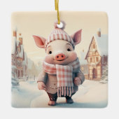 Dierenvriend cadeau, Boerderij liefhebber cadeau,  Keramisch Ornament (Voorkant)