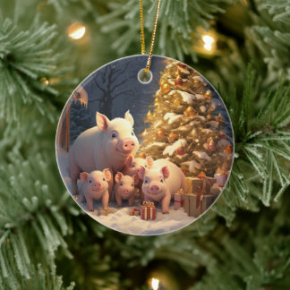Dierenvriend cadeau, Boerderij liefhebber cadeau,  Keramisch Ornament