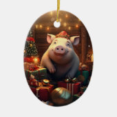 Dierenvriend cadeau, Boerderij liefhebber cadeau, Keramisch Ornament (Voorkant)