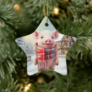 Dierenvriend cadeau, Boerderij liefhebber cadeau,  Keramisch Ornament