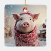 Dierenvriend cadeau, Boerderij liefhebber cadeau,  Keramisch Ornament (Achterkant)