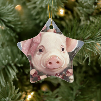 Dierenvriend cadeau, Boerderij liefhebber cadeau,  Keramisch Ornament