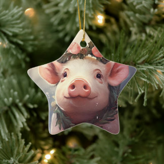 Dierenvriend cadeau, Boerderij liefhebber cadeau,  Keramisch Ornament