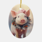 Dierenvriend cadeau, Boerderij liefhebber cadeau, Keramisch Ornament (Voorkant)