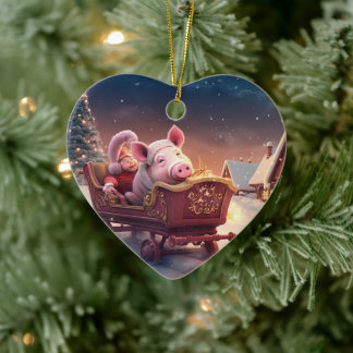 Dierenvriend cadeau, Boerderij liefhebber cadeau,  Keramisch Ornament