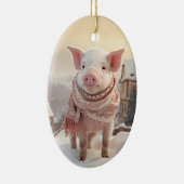 Dierenvriend cadeau, Boerderij liefhebber cadeau,  Keramisch Ornament (Rechts)