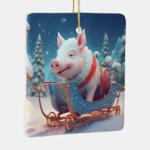 Dierenvriend cadeau, Boerderij liefhebber cadeau,  Keramisch Ornament (Rechts)