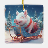 Dierenvriend cadeau, Boerderij liefhebber cadeau,  Keramisch Ornament (Voorkant)