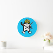 Dierenvriend! Cool schattig PINGUÏN Ronde Klok (Huis)