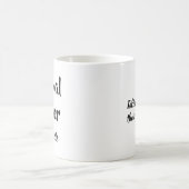 Dierenvriend en ik stem koffiemok (Center)