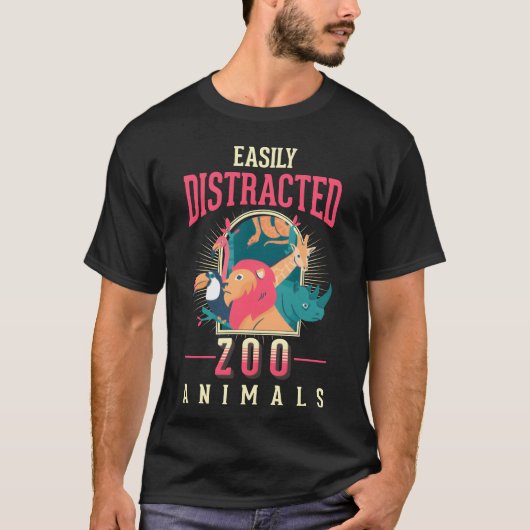 Dierenvriend familie dierentuin t-shirt (Voorkant)