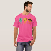 Dierenvriend Funny Wombat T-shirt (Voorkant volledig)