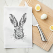 dierenvriend Gift Wildlife Drakenkeukenhanddoek Theedoek (Quarter Fold)