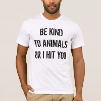 Dierenvriend grappige citaat top t-shirt
