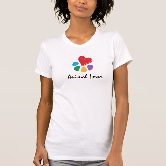 dierenvriend_Heart-Paw T-shirt (Voorkant)