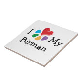 Dierenvriend_I Heart My Birman Tegeltje (Zijkant)