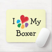 dierenvriend_I Heart My Boxer Muismat (Met muis)