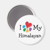 Dierenvriend_I Heart My Himalayan Magneet (Voorkant / Achterkant)