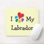 dierenvriend_I Heart My Labrador Muismat (Met muis)