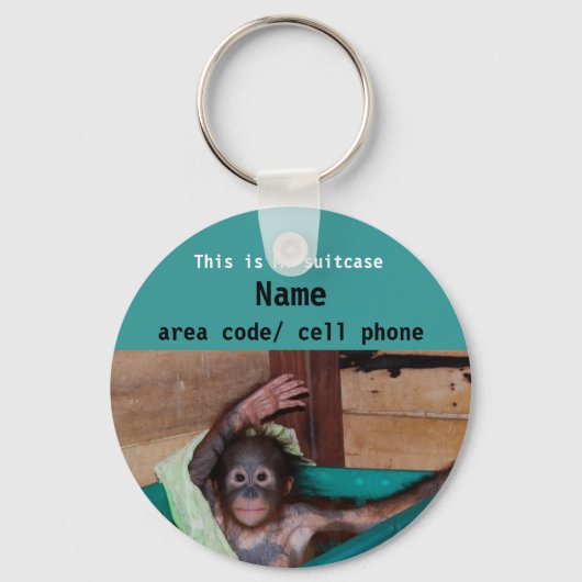 Dierenvriend ID-label Sleutelhanger (Voorkant)