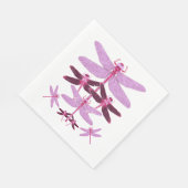 Dierenvriend insectendier cadeau libel servet (Hoek)