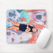 Dierenvriend - Kinder kunst voor CHOC Muismat (Met muis)