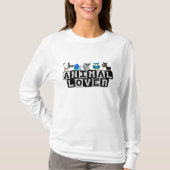 dierenvriend Longsleeve T-Shirt (Voorkant)