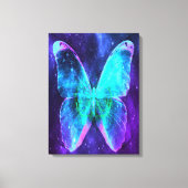 Dierenvriend met butterfly-lade | Botervliegenlief Canvas Afdruk (Voorkant)