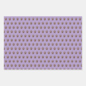 Dierenvriend met Pootafdruk Inpakpapier Vel (Voorkant)