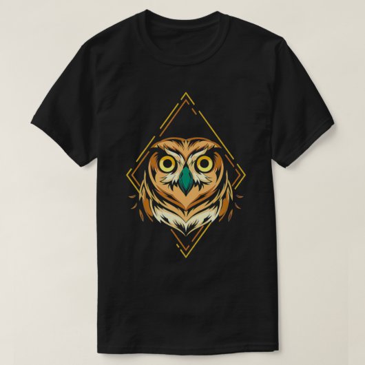 Dierenvriend Owl Forest Wise Bird Zoo Keeper Gift T-shirt (Design voorkant)