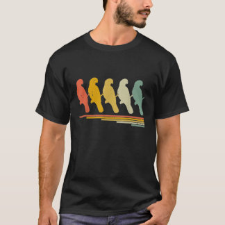Dierenvriend Parro Retro  70s 80s T-shirt